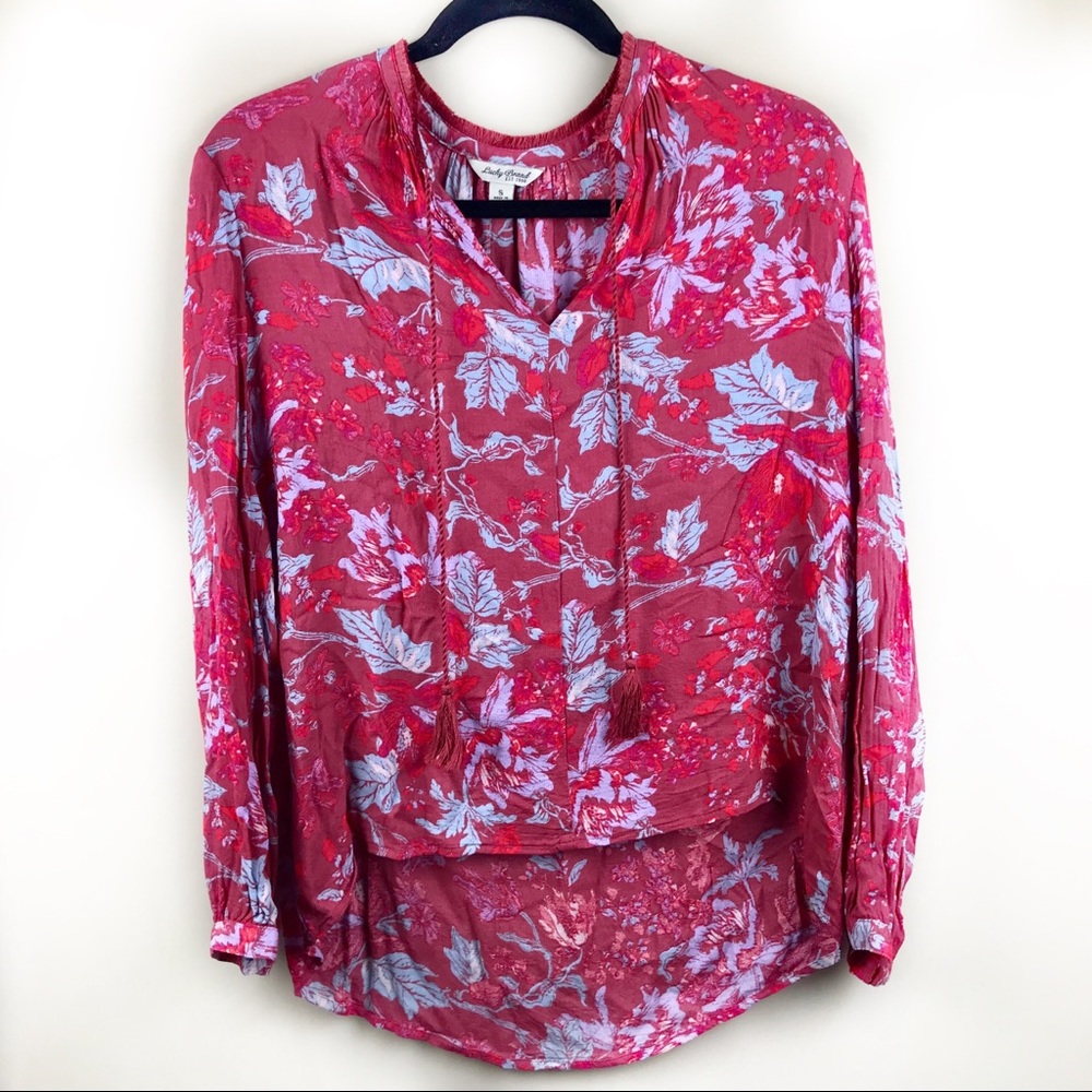 ⭐️ Lucky Brand Blouse Floral